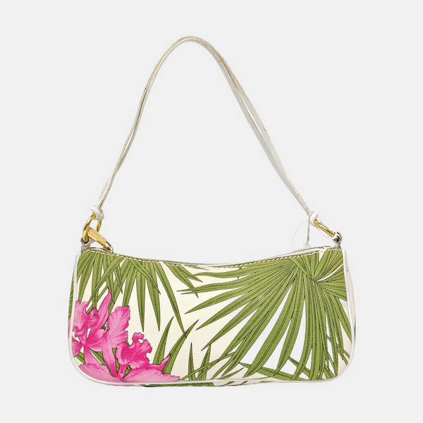 Fabric Top Handle Bag Multicolor