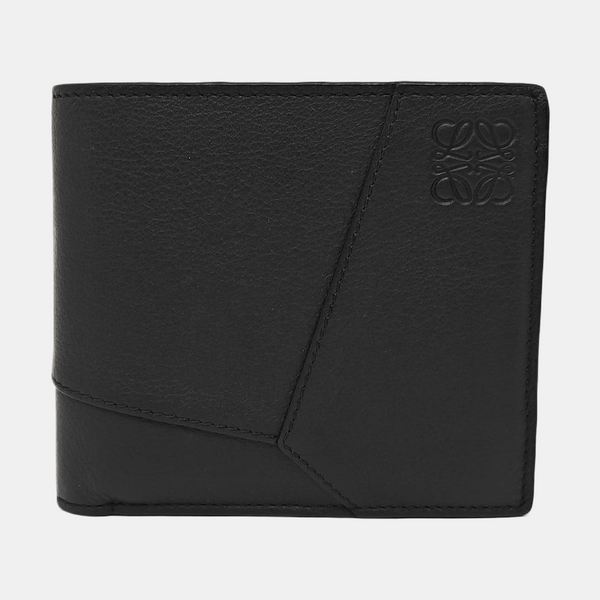 Puzzle Calfskin Black Wallet