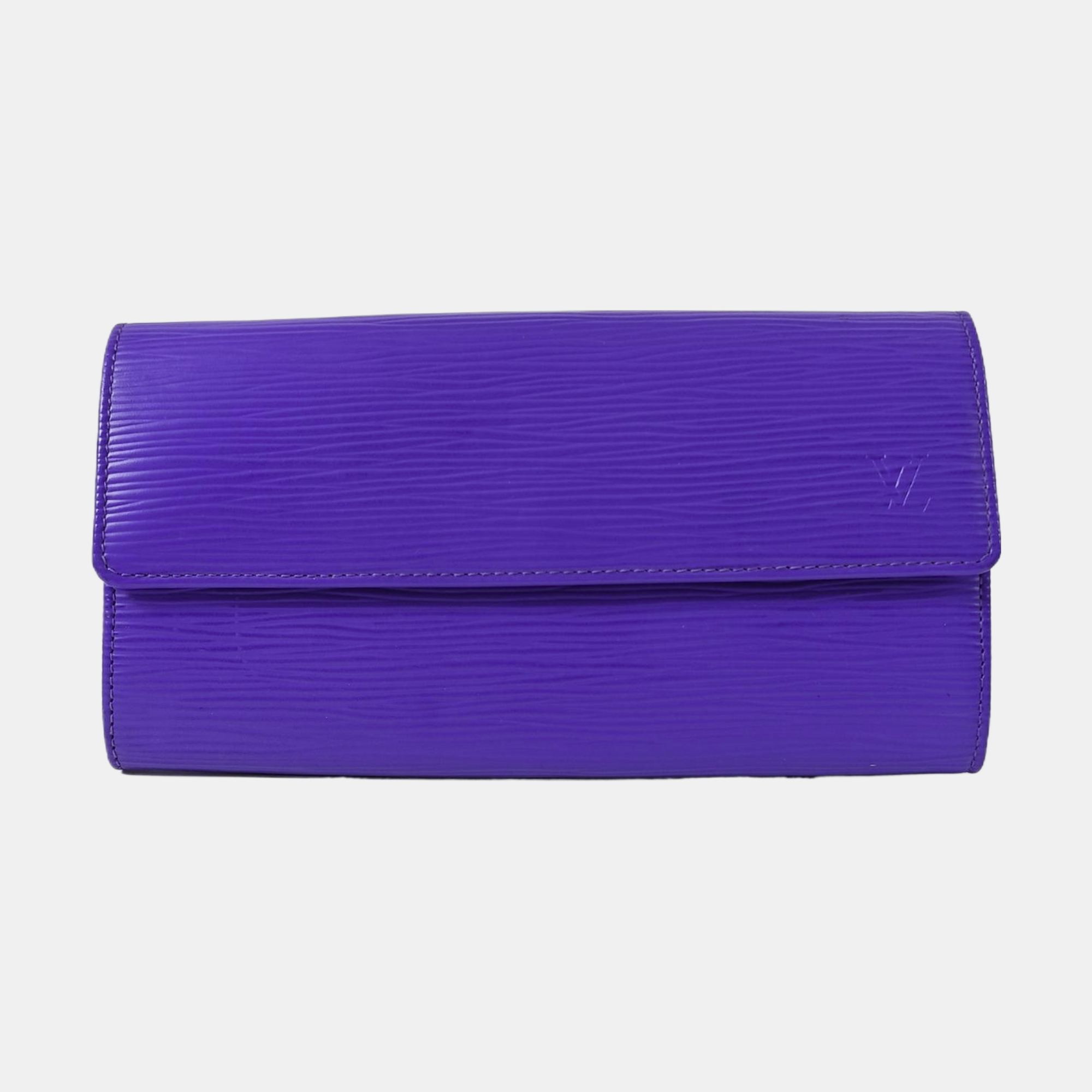 PORTE MONNAIE Epi Purple Wallet