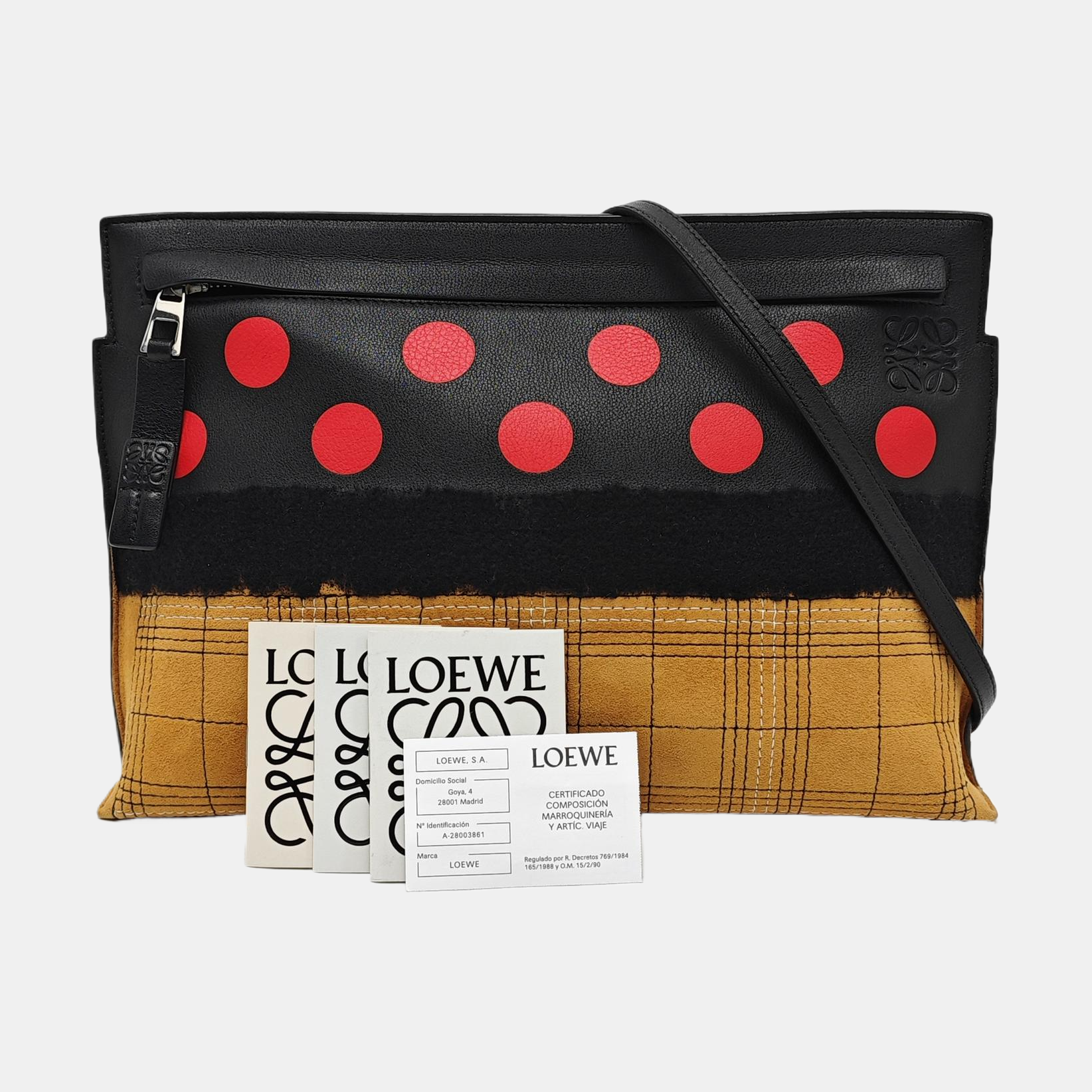 Quilted Suede Shoulder Bag Multicolor
