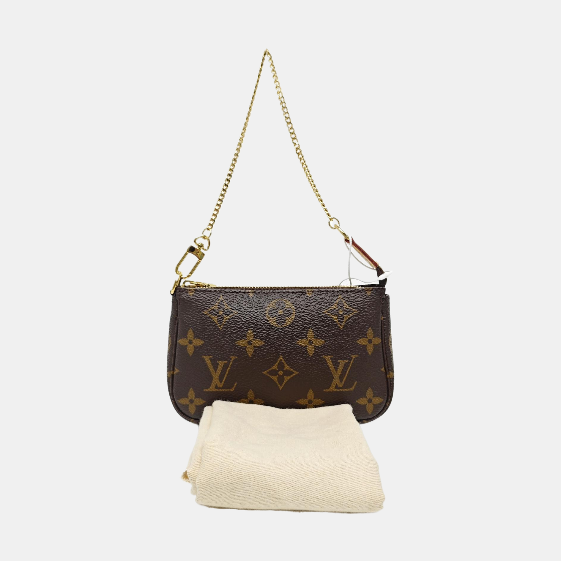 ACCESSOIRES Mini Monogram Coated Canvas Brown