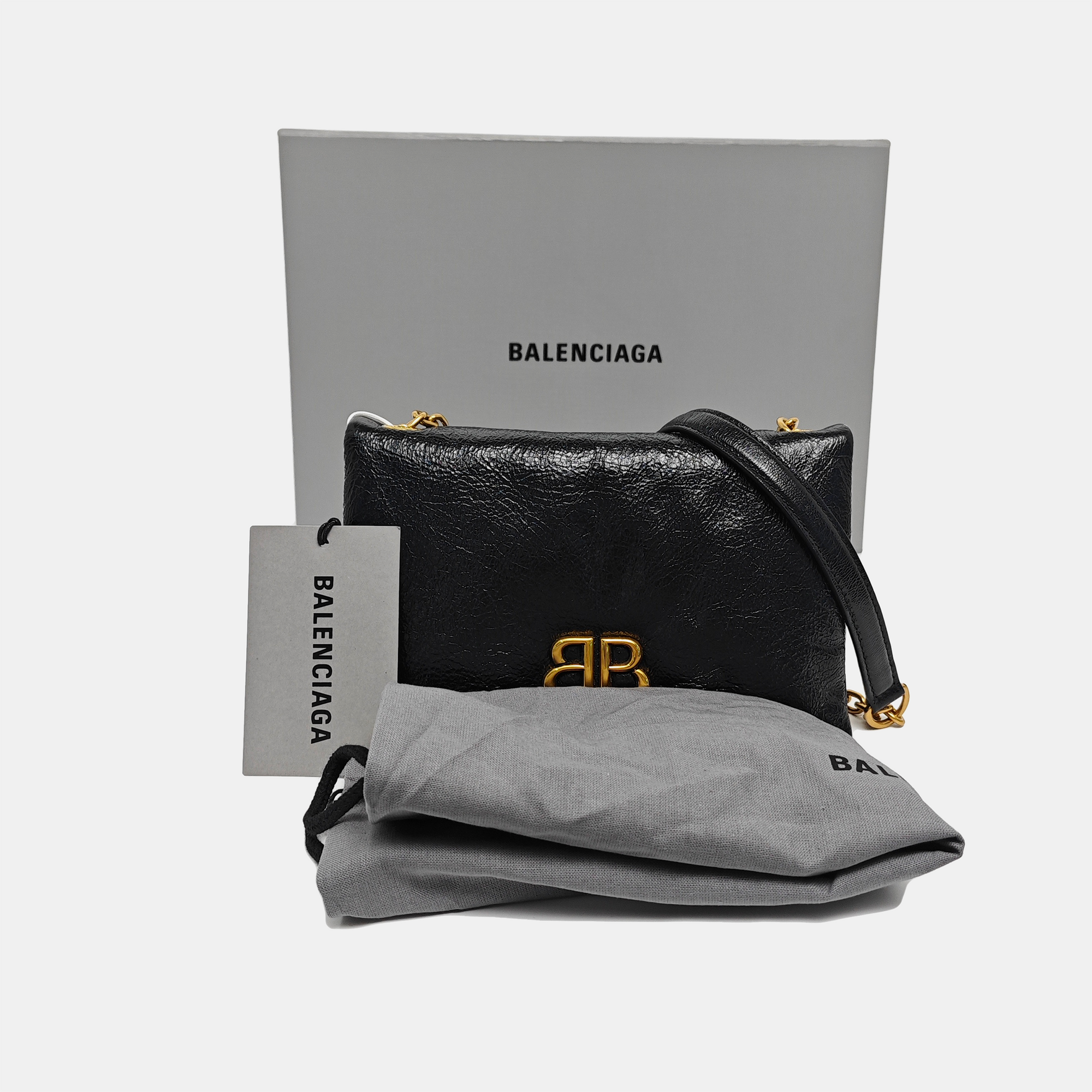 BB Nano Lambskin Black