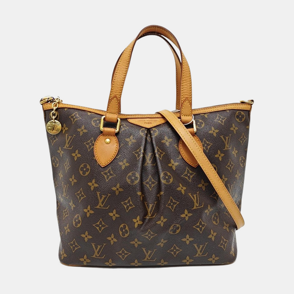 PALERMO PM Monogram Coated Canvas Brown