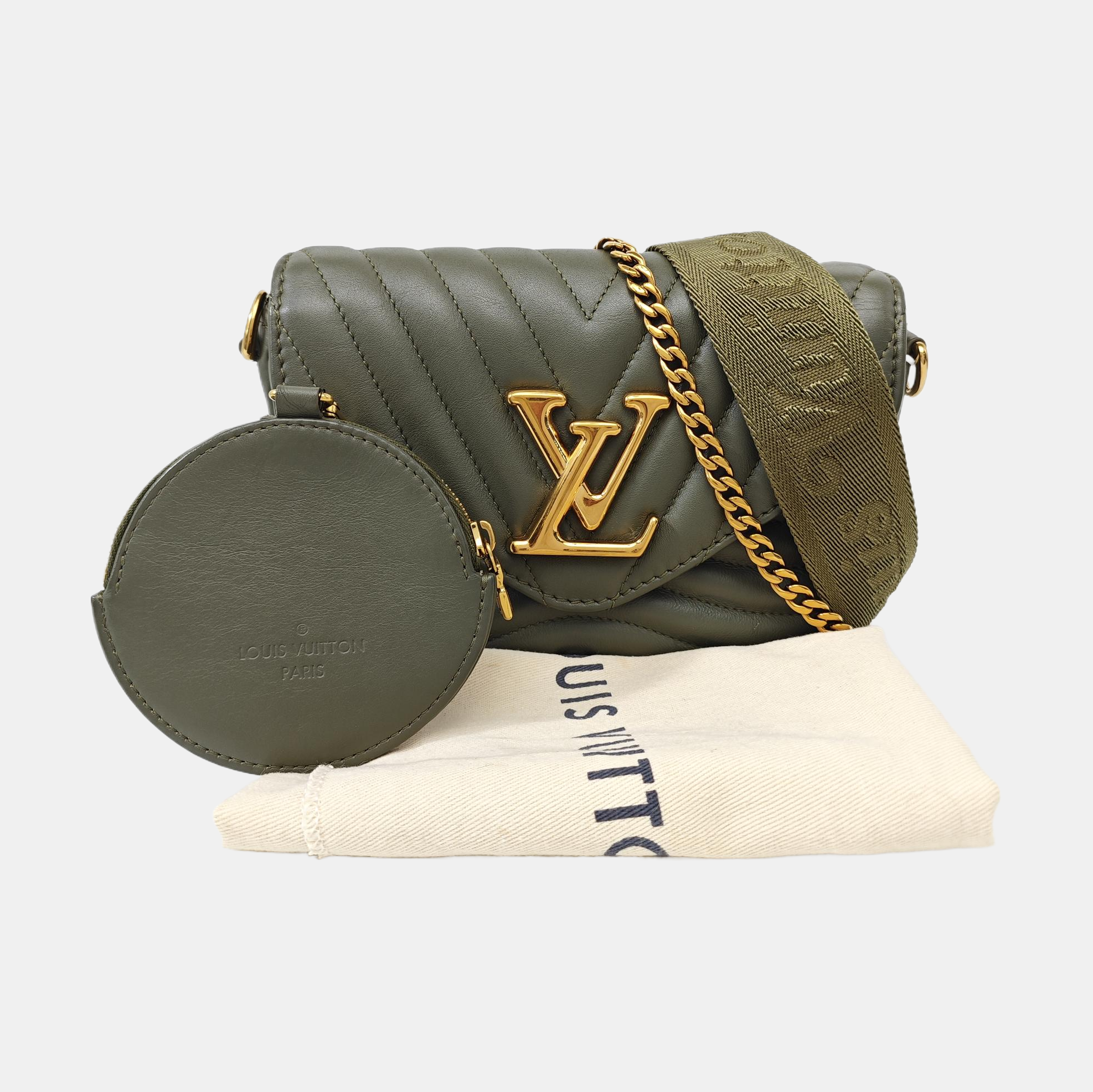 NEW WAVE Quilted Calfskin Green