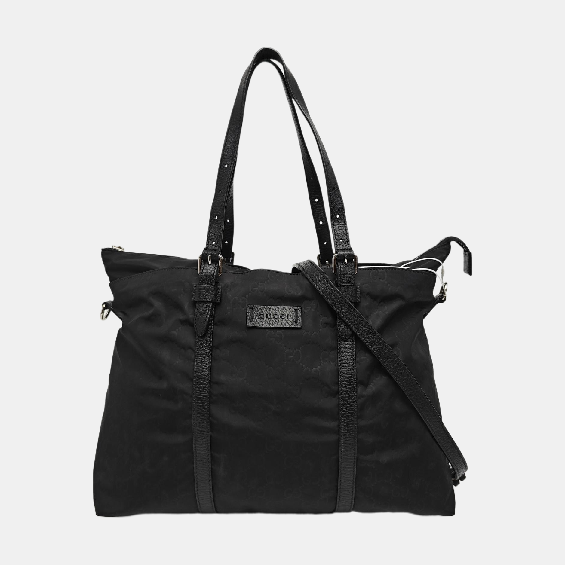 GG Imprime Monogram Nylon Black