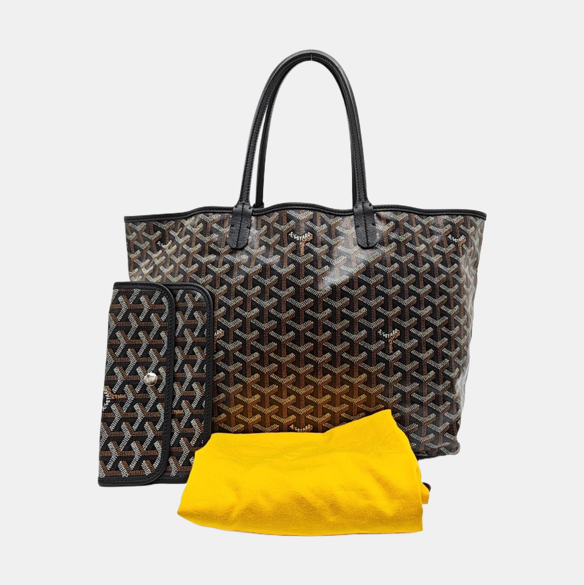 Saint Louis PM Coated Canvas Black