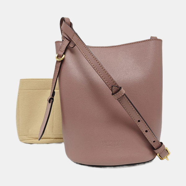 Calfskin Bucket Bag Beige