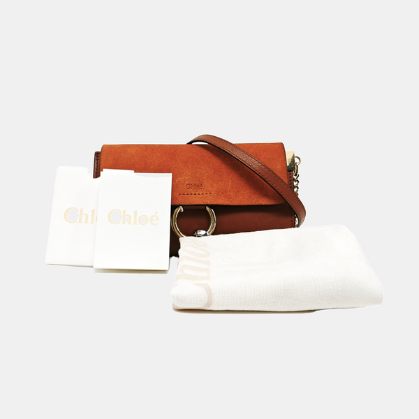 Faye Mini Calfskin Brown