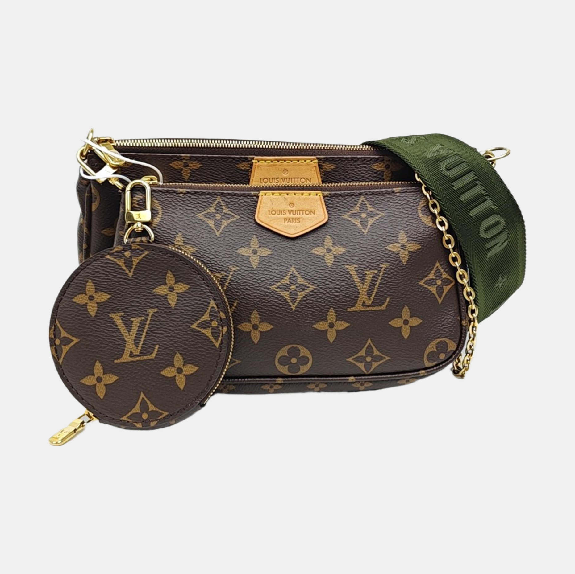 MULTI Monogram Coated Canvas Brown