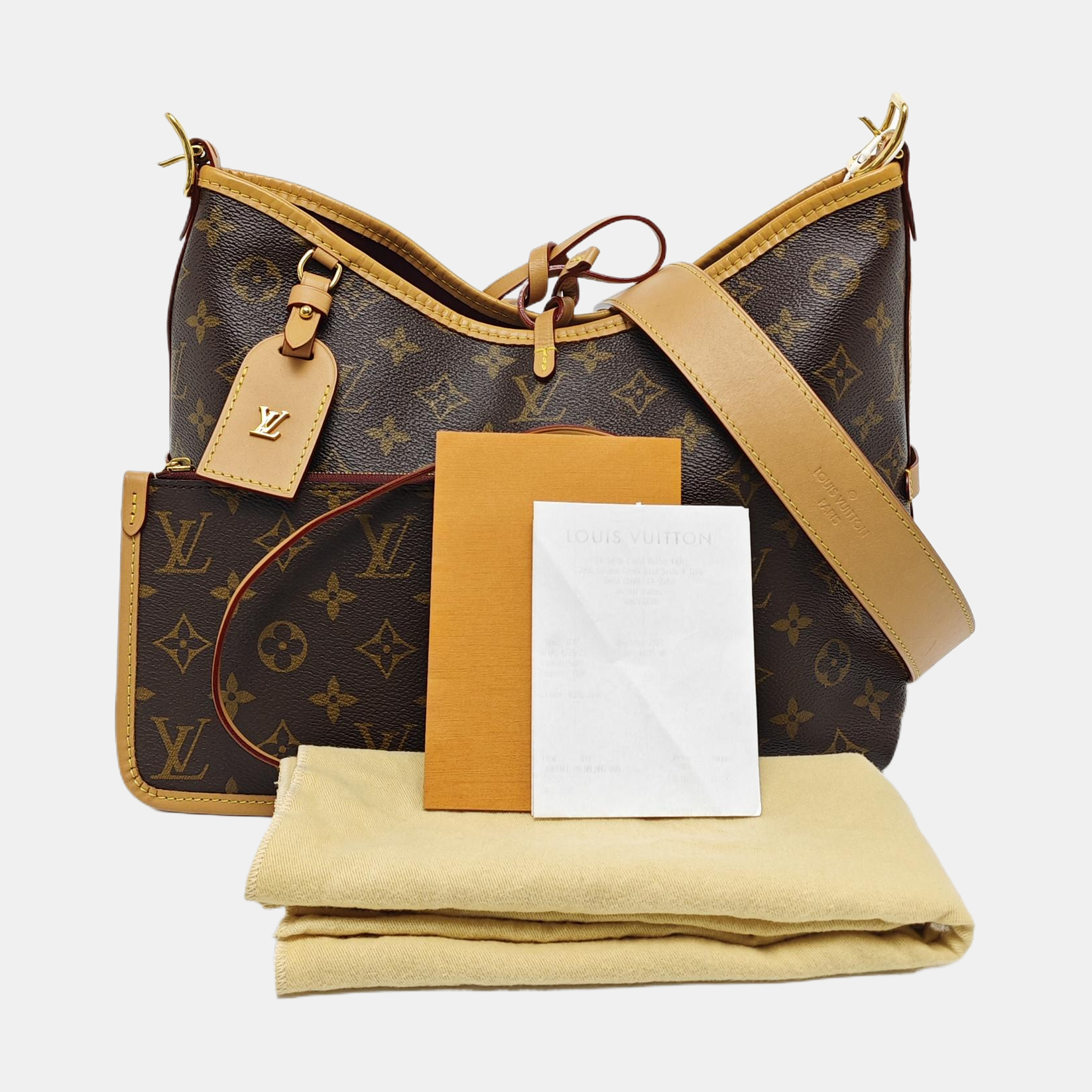 CARRYALL PM Monogram Coated Canvas Brown