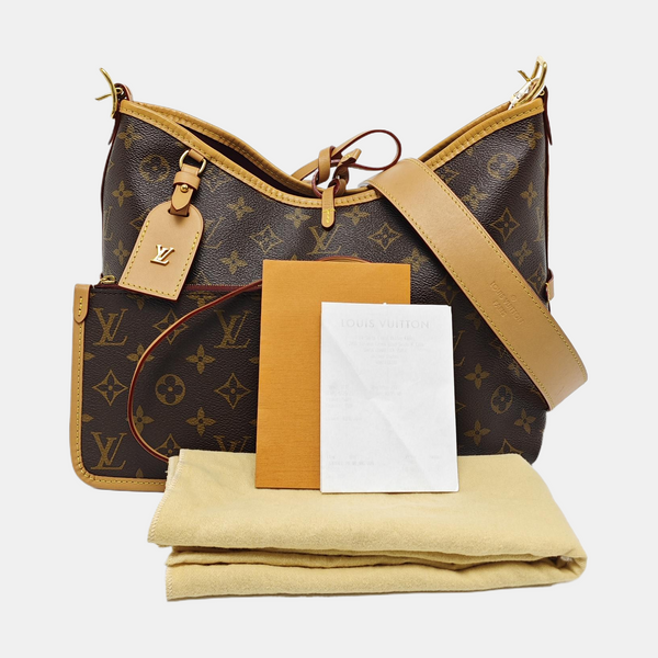 CARRYALL PM Monogram Coated Canvas Brown