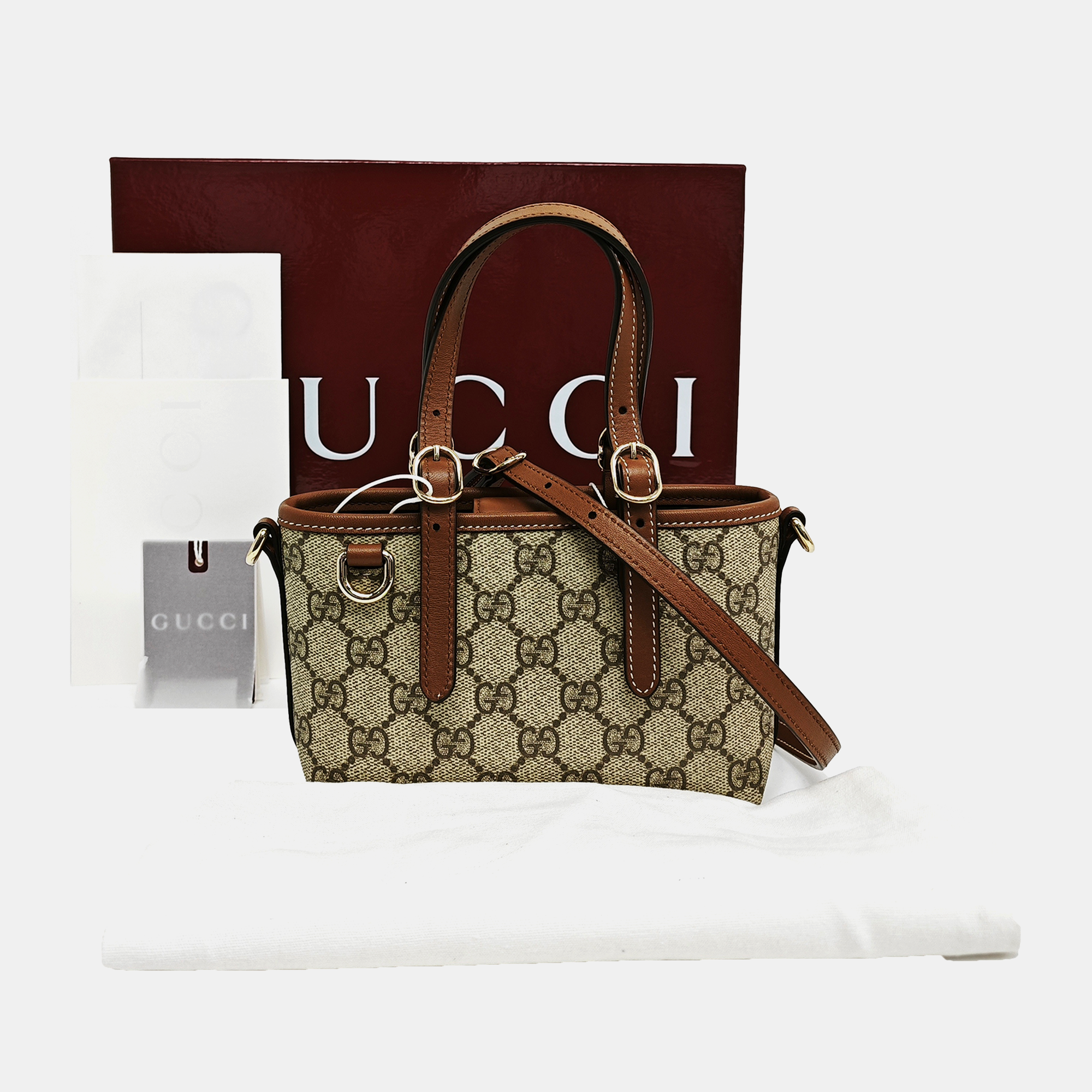 Monogram Coated Canvas Shoulder Bag Beige