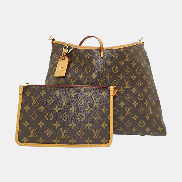 CARRYALL MM Monogram Coated Canvas Brown