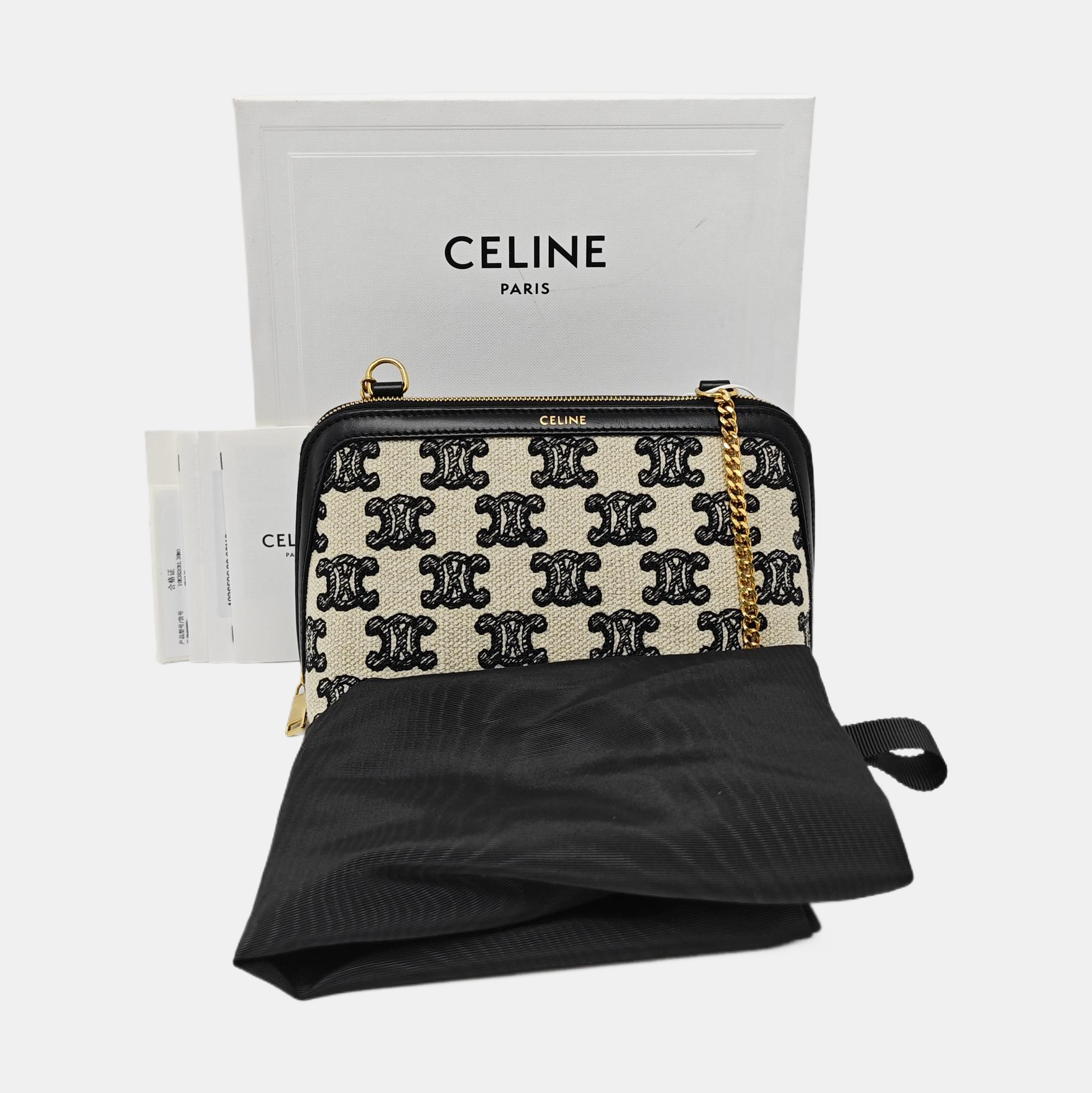 TRIOMPHE CANVAS Mini Canvas Beige
