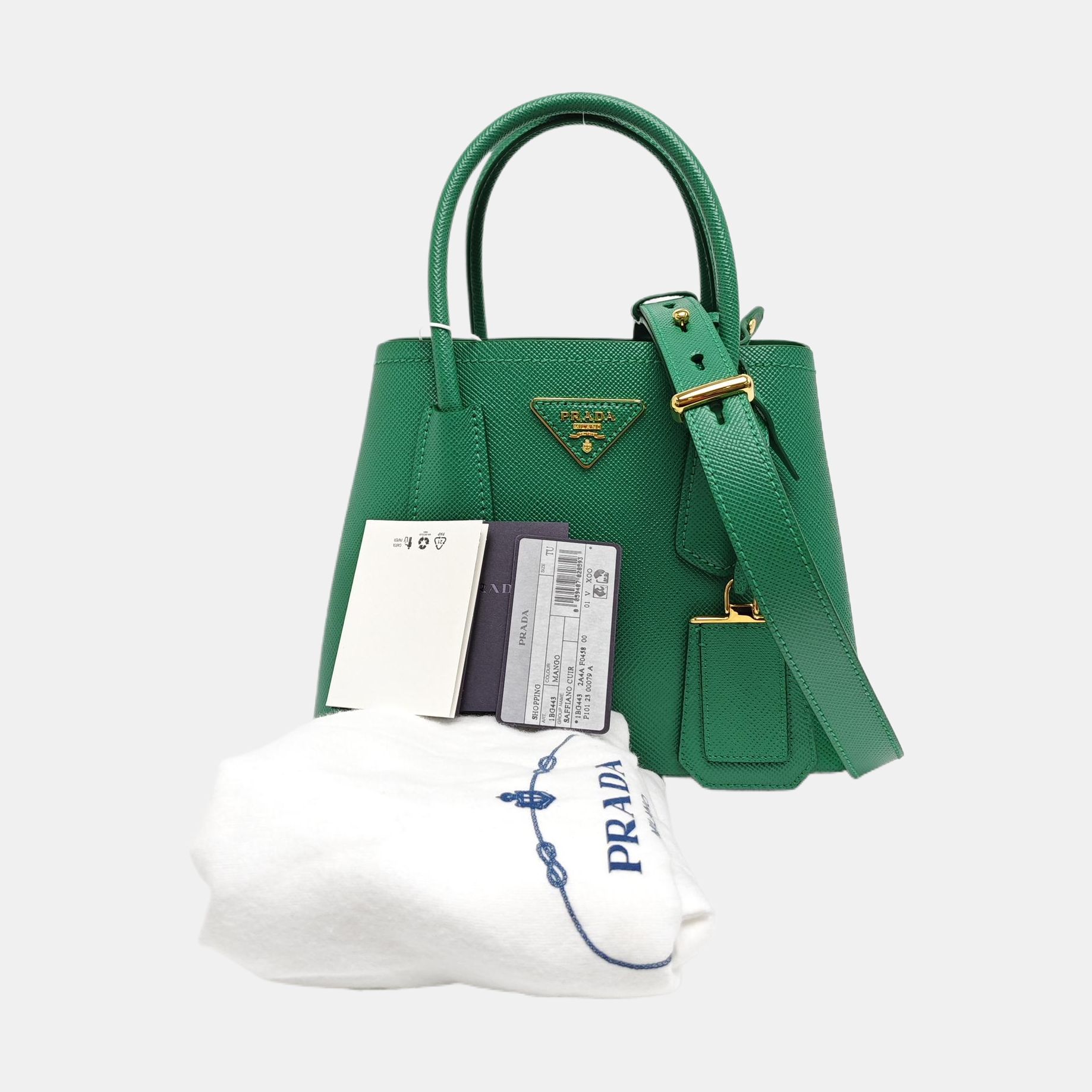 Double Calfskin Green