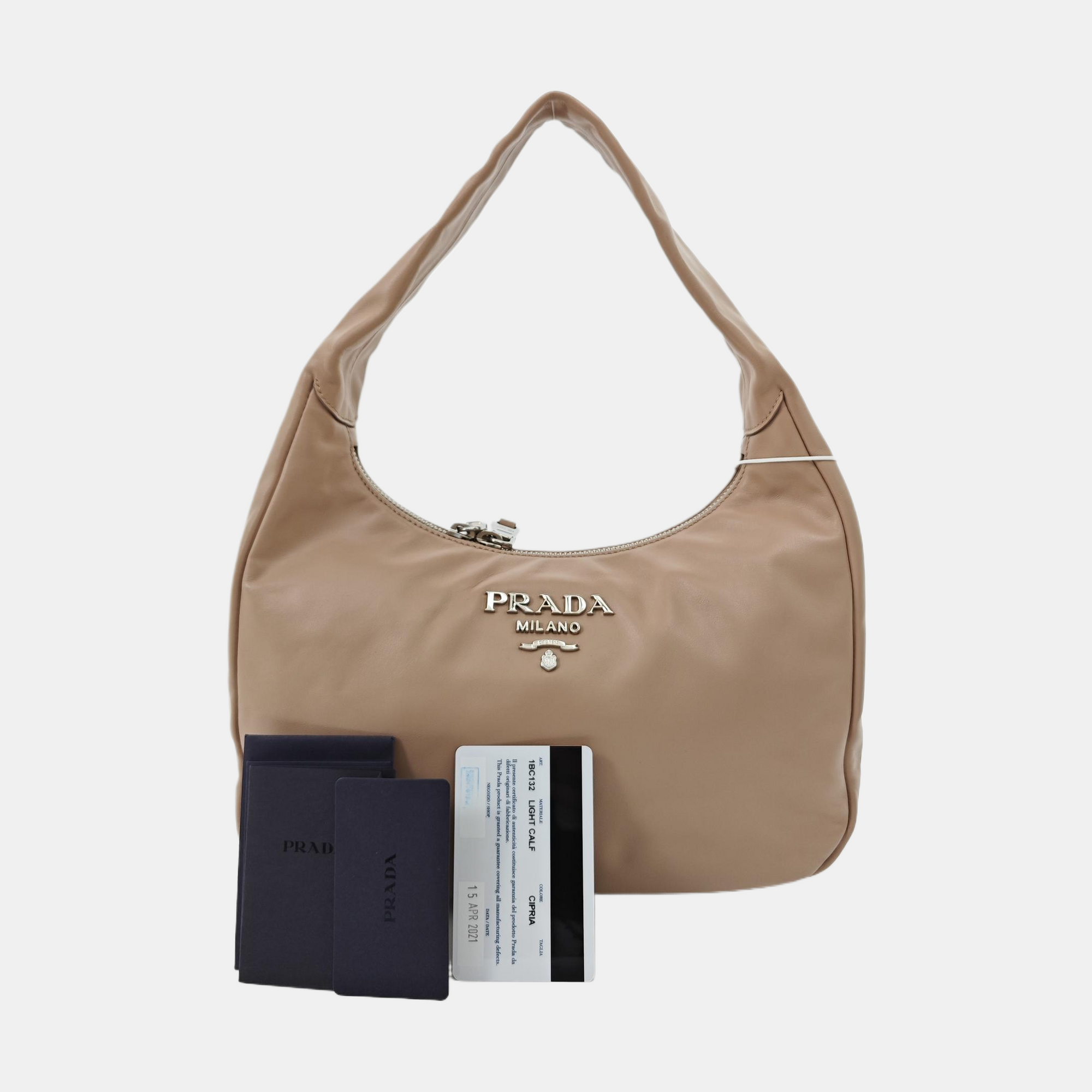 Calfskin Top Handle Bag Pink