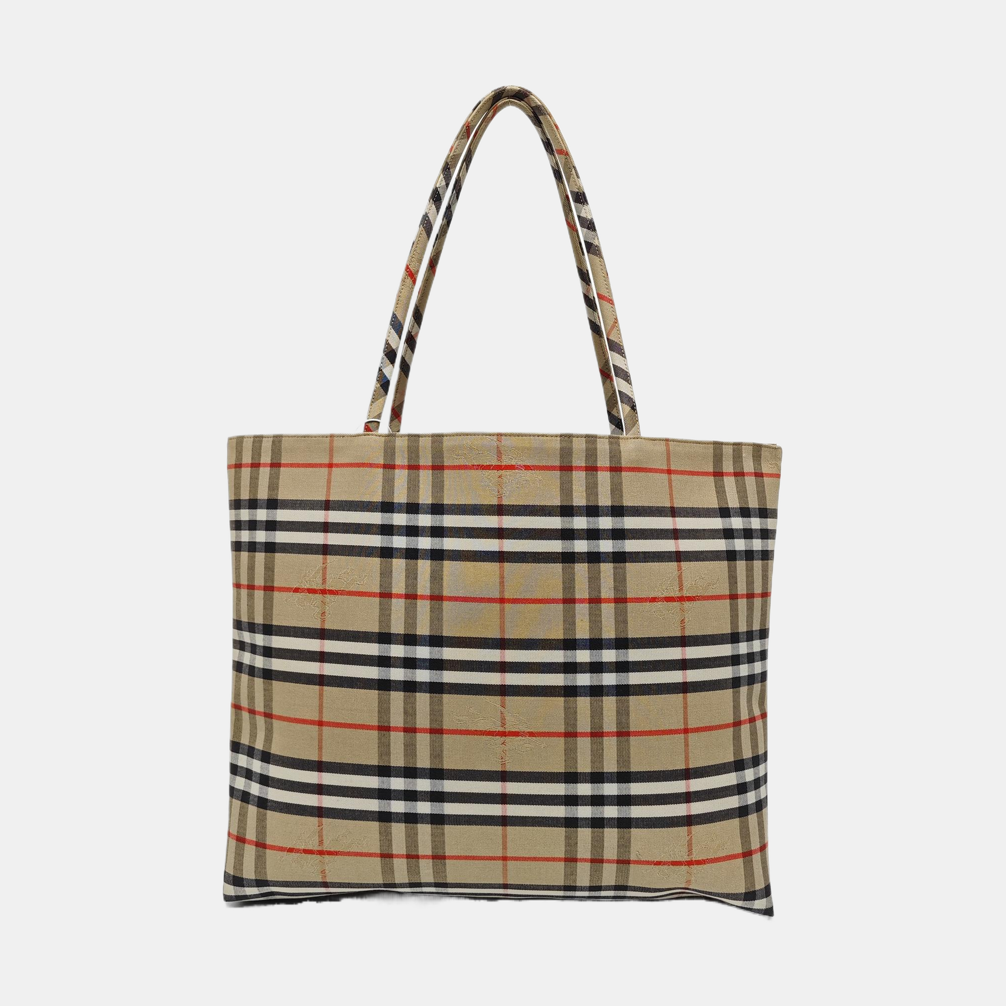 Canvas Top Handle Bag Multicolor