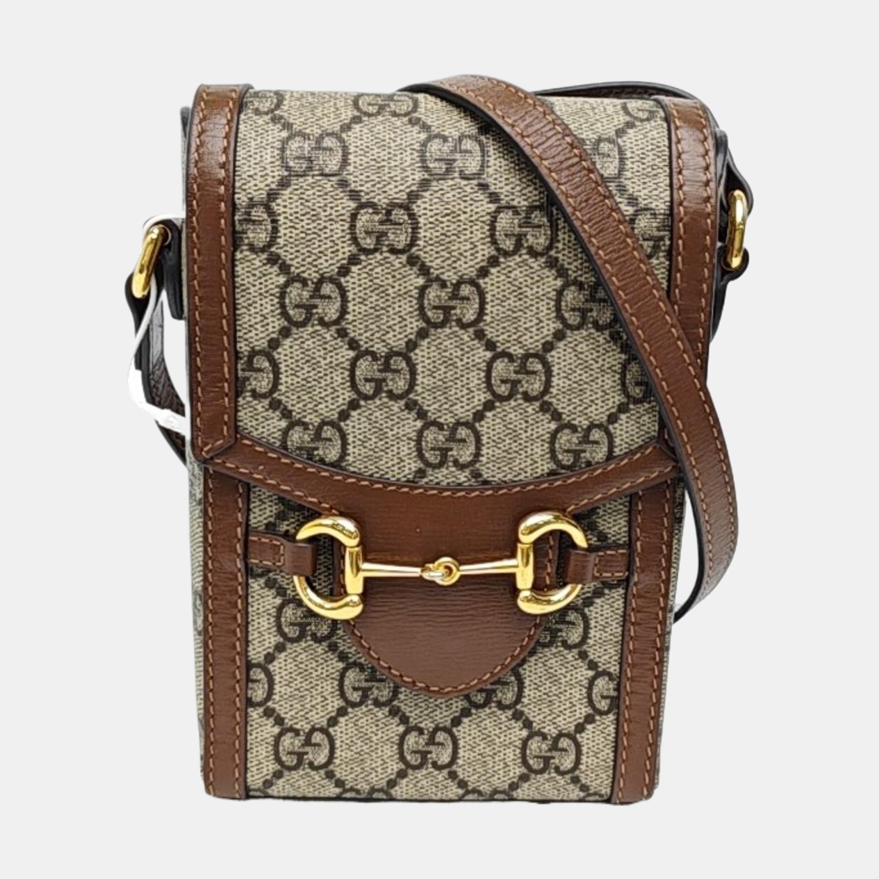Horsebit 1955 Mini Coated Canvas Beige