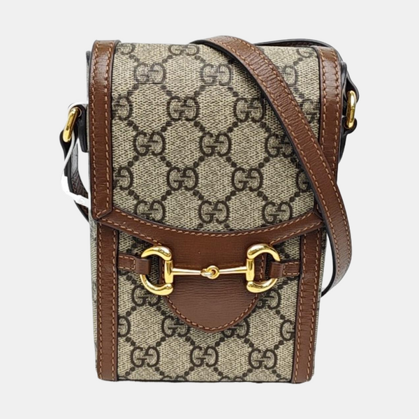 Horsebit 1955 Mini Coated Canvas Beige