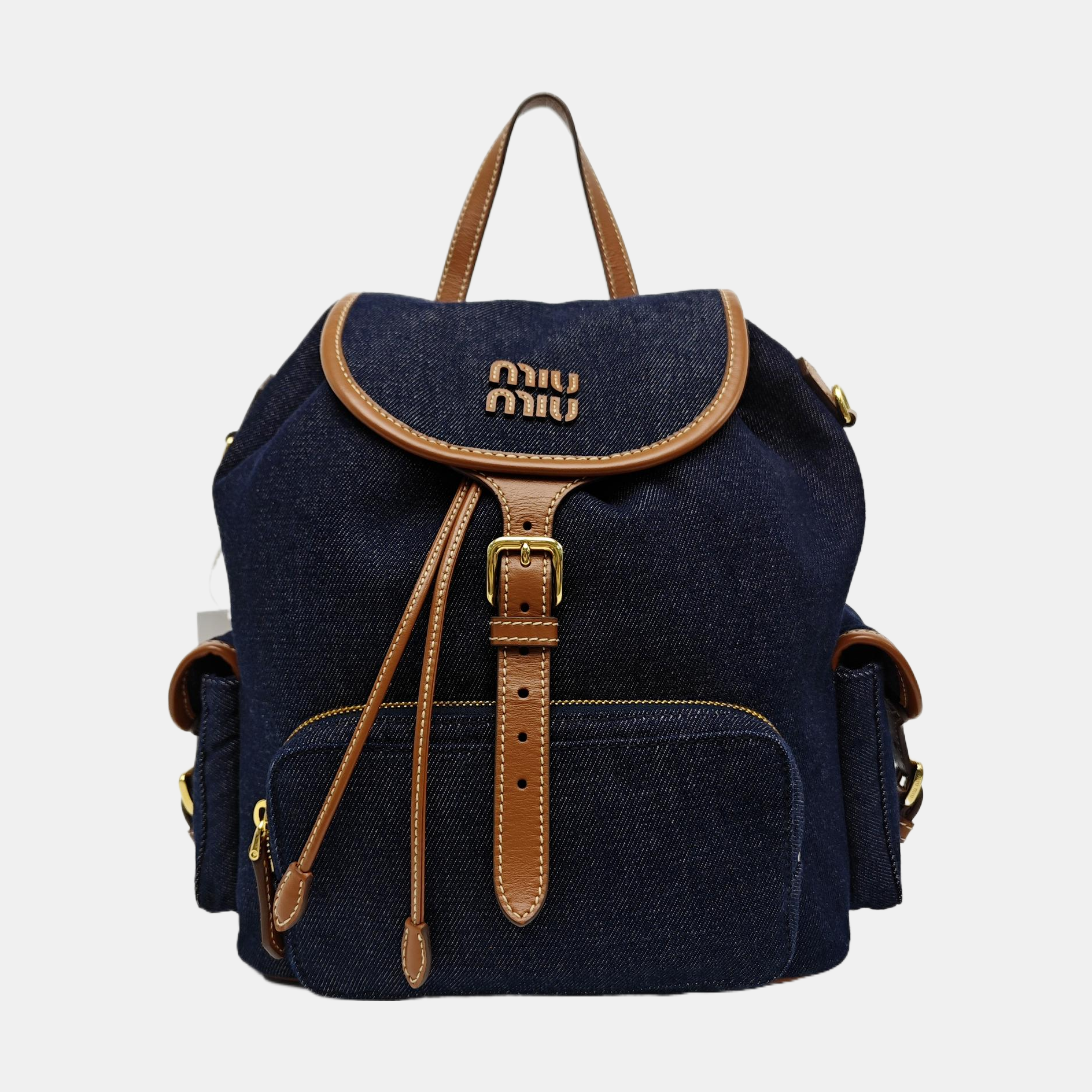 Denim Backpack Blue