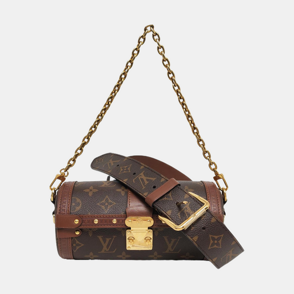 PAPILLON 19 Monogram Coated Canvas Brown