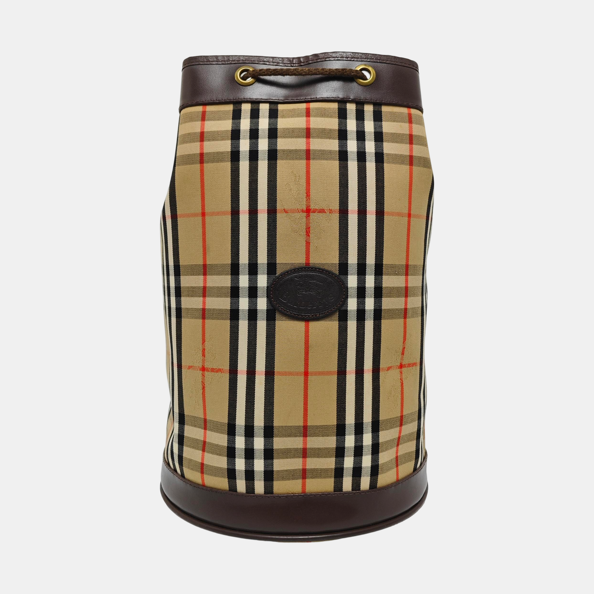Canvas Backpack Beige