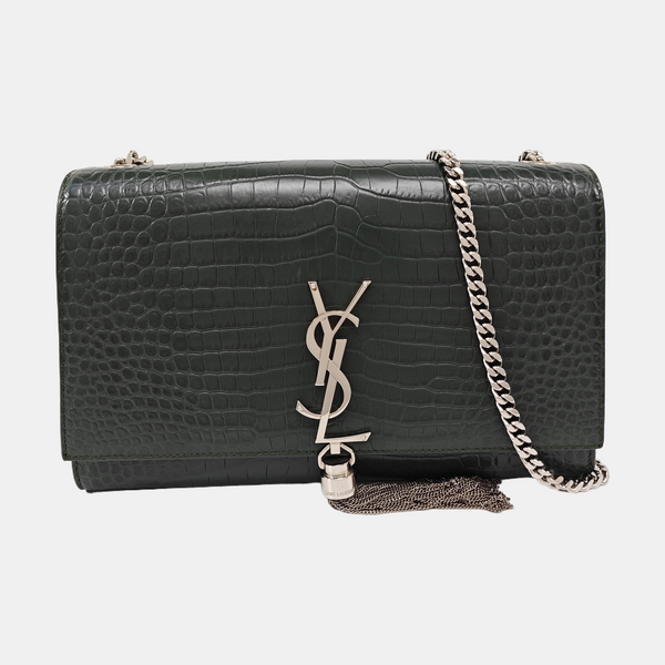 KATE Medium Calfskin Green