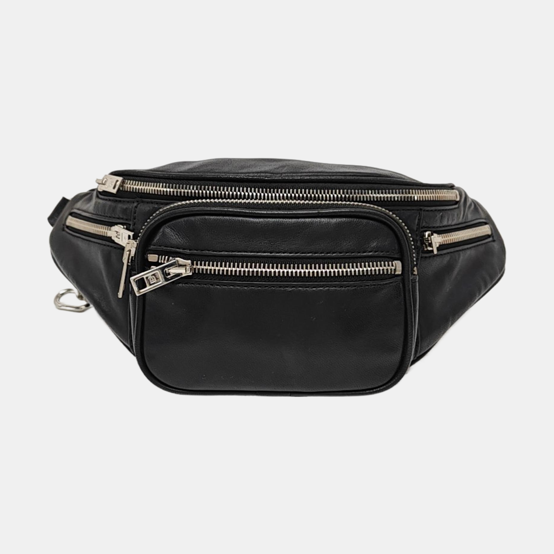 Lambskin Belt Bag Medium Black