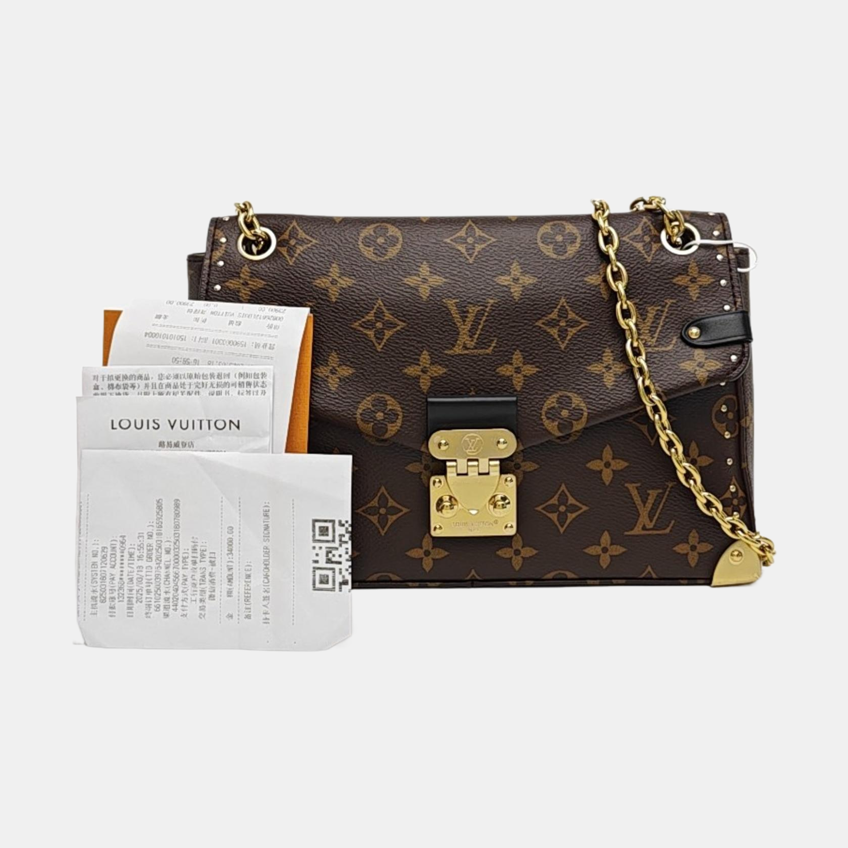 TRUNKIE Monogram Coated Canvas Brown