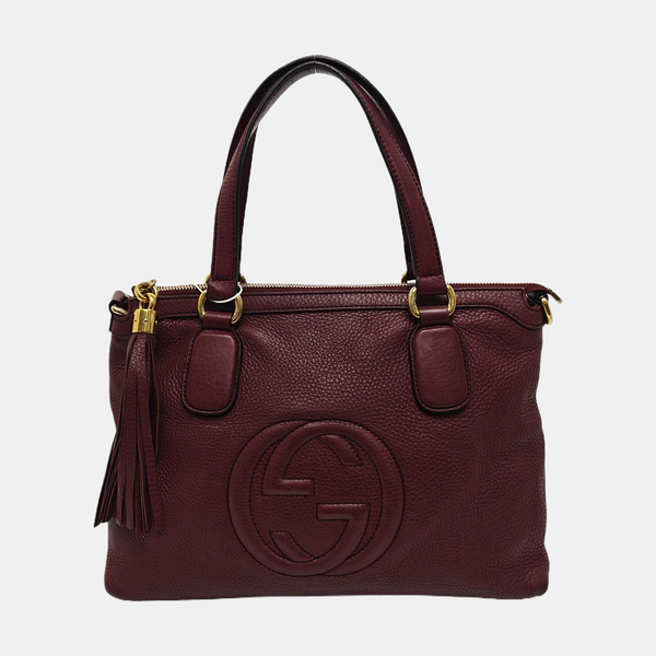 Soho Small Calfskin Red