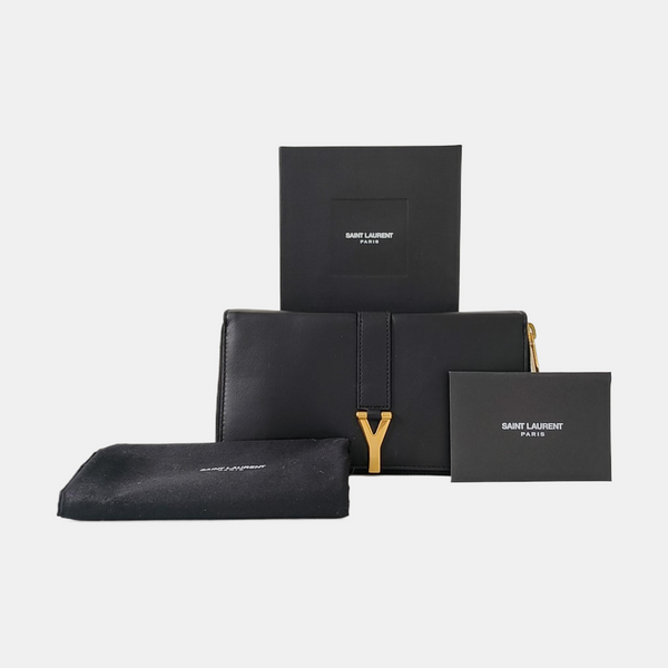Calfskin Wallet Blue