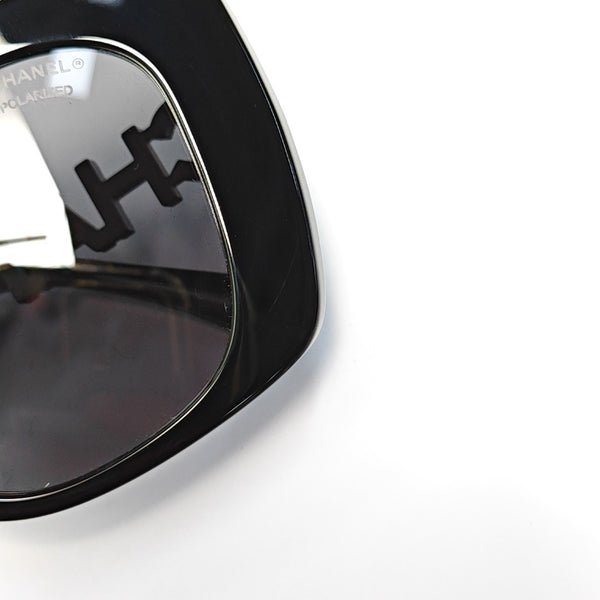 Synthetic Sunglasses Black