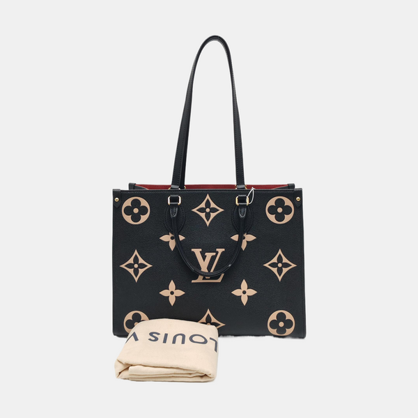 ONTHEGO MM Monogram Calfskin Black