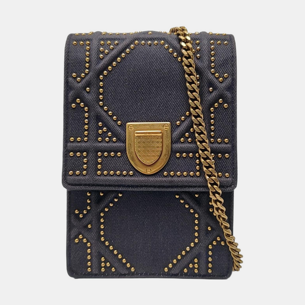 Diorama Cannage Denim Blue