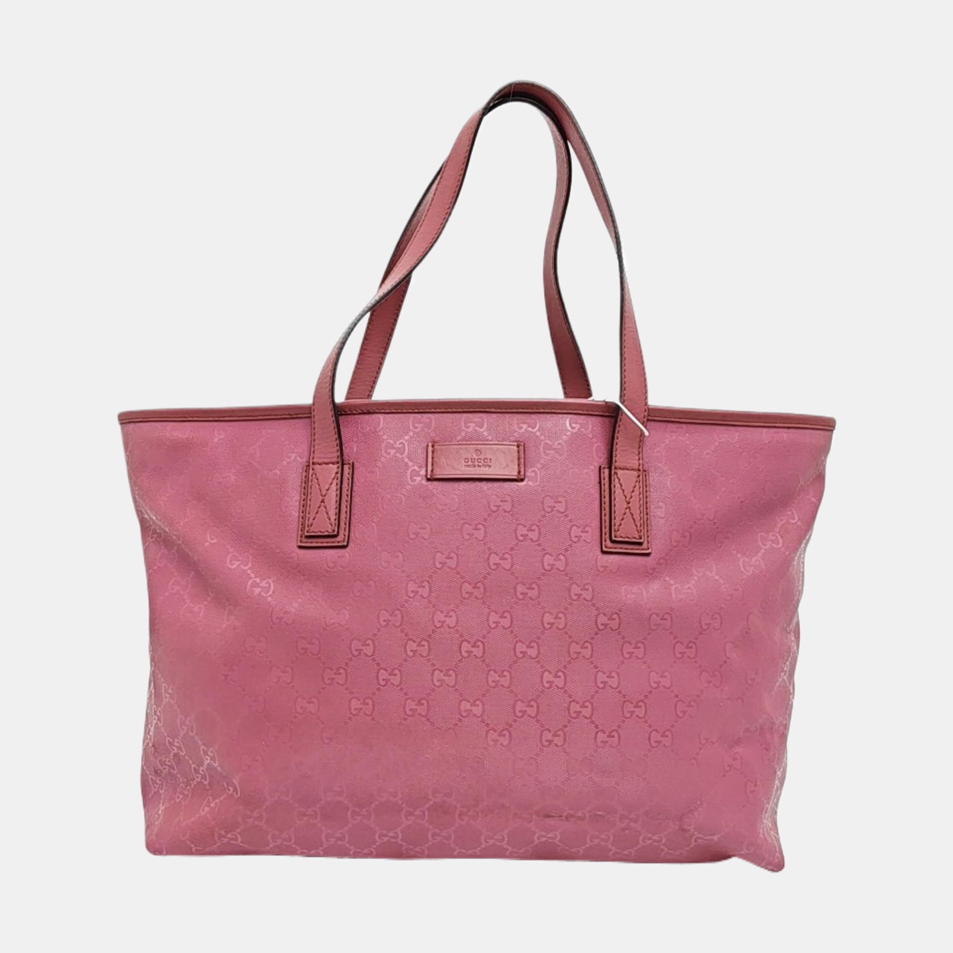 GG Imprime Monogram Coated Canvas Red