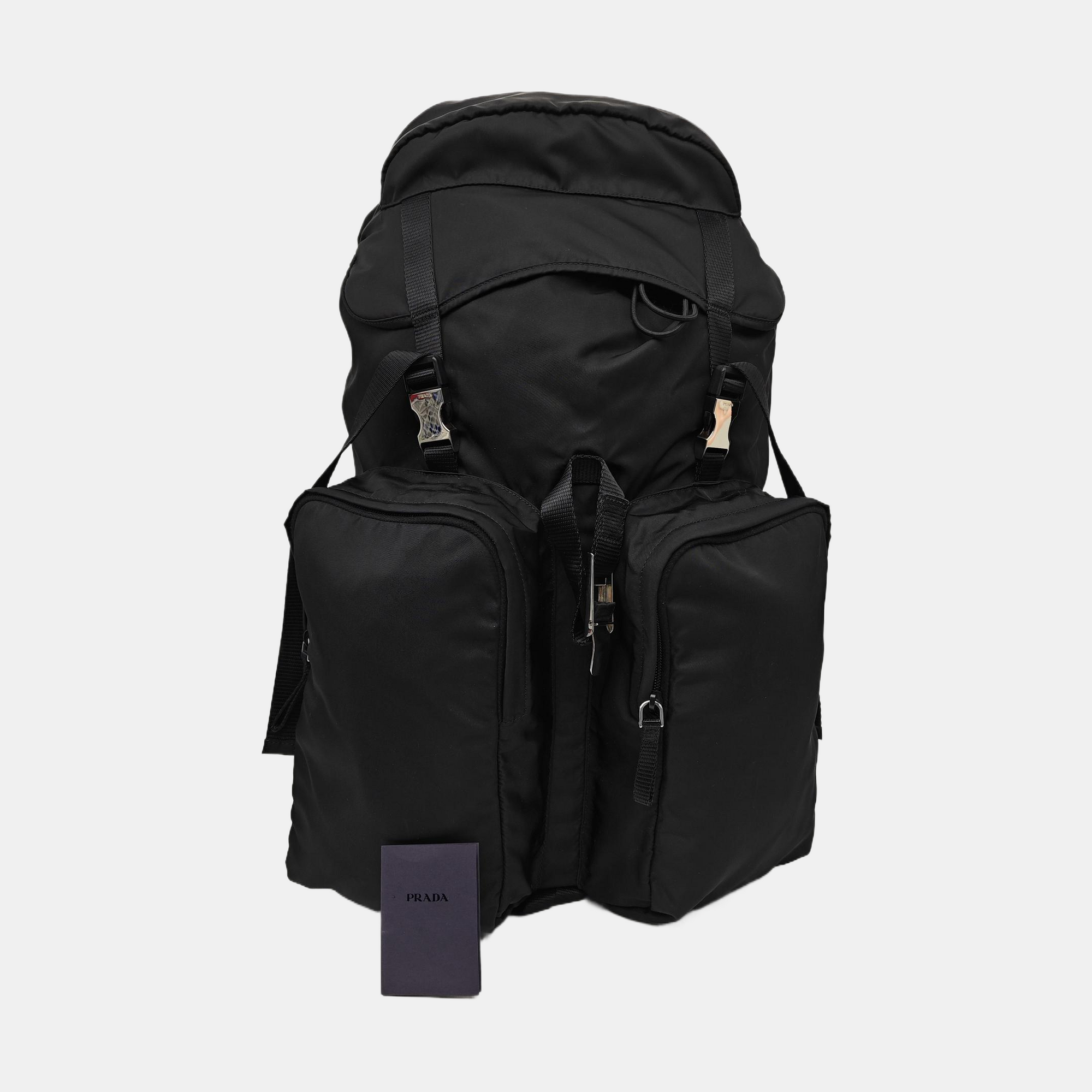Re-Nylon Backpack Nylon Black