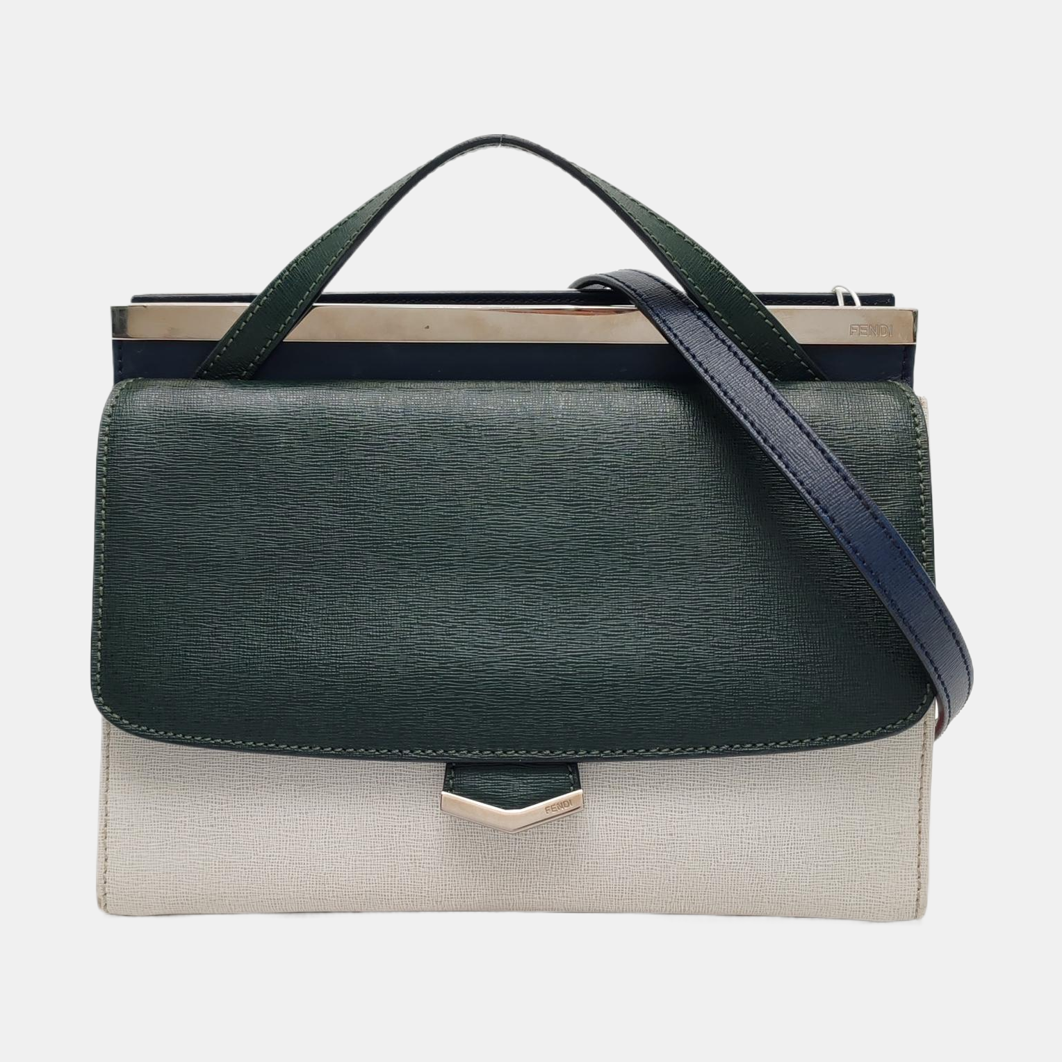 Demi Jour Calfskin White