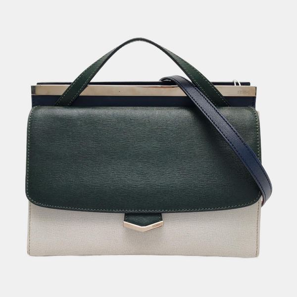Demi Jour Calfskin White