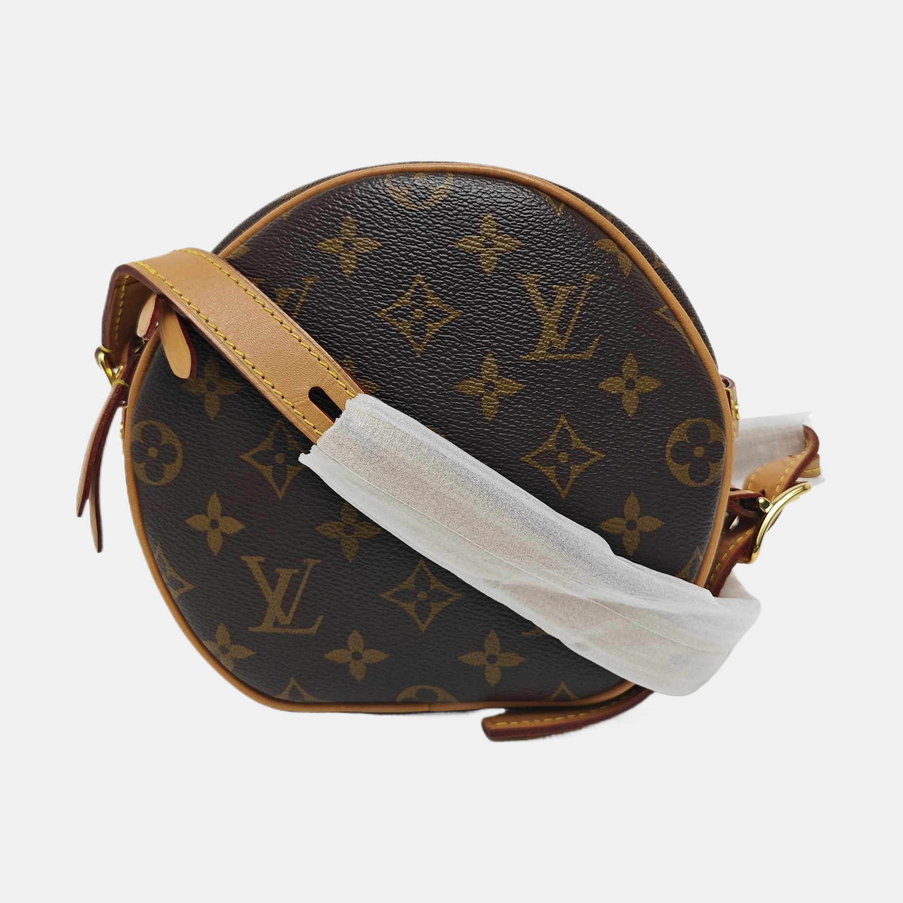 BOITE CHAPEAU PM Monogram Coated Canvas Brown