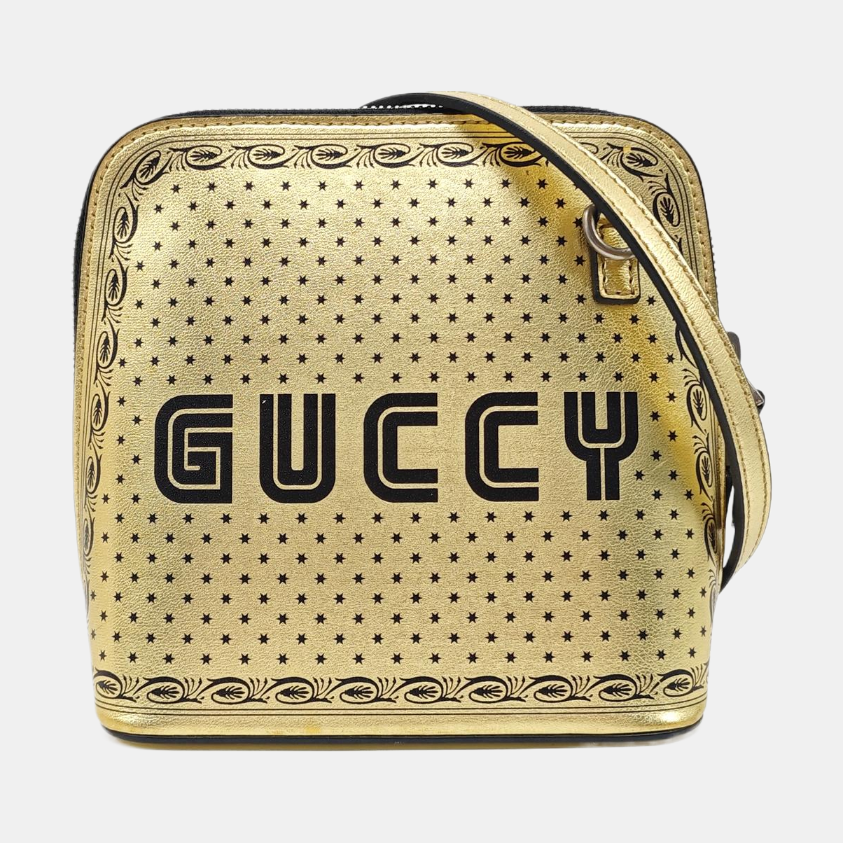 Gucci X Sega Small Calfskin Gold