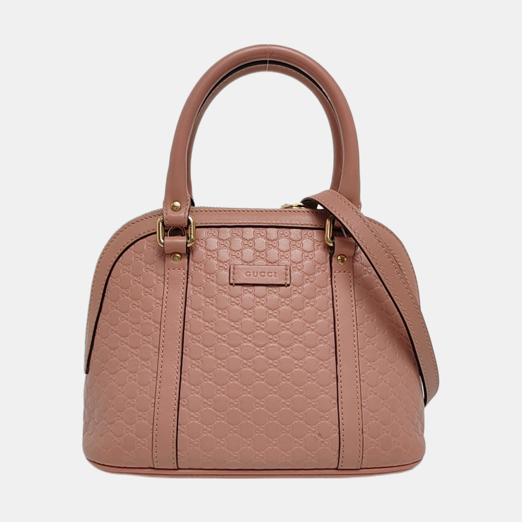 Microguccissima Monogram Calfskin Pink