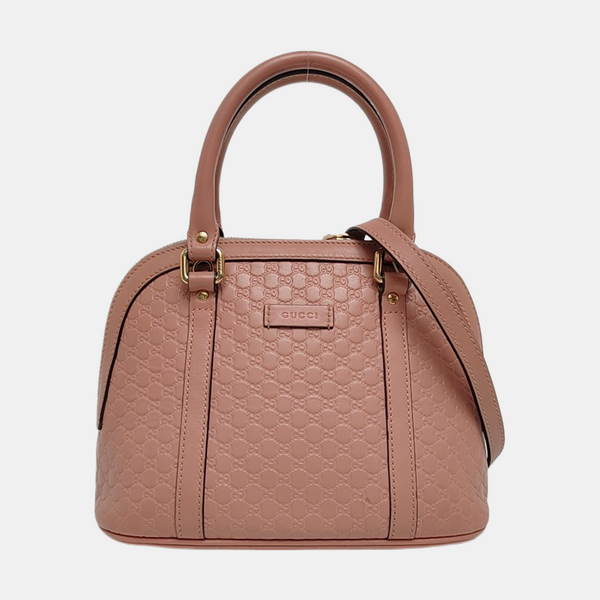 Microguccissima Monogram Calfskin Pink