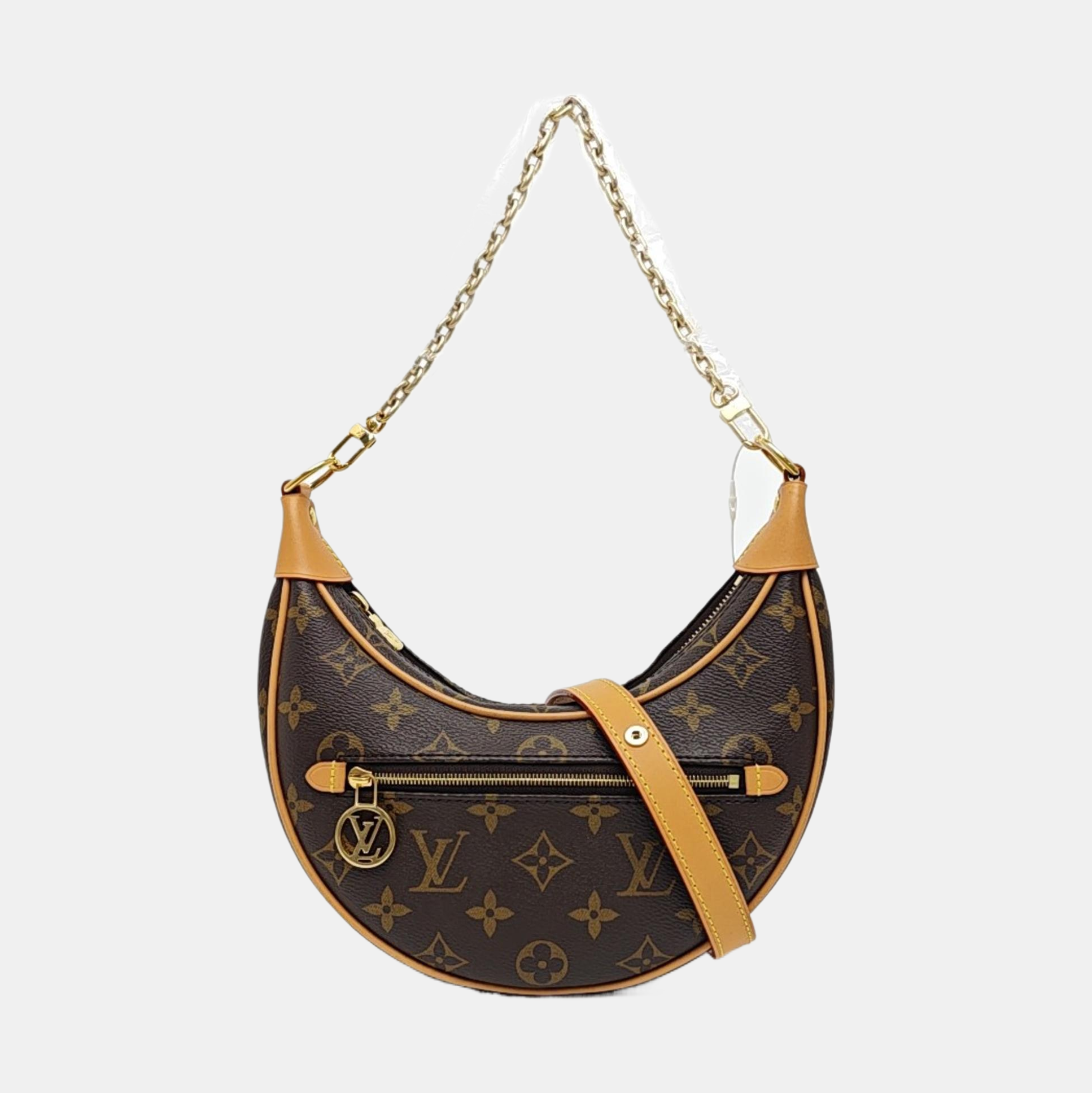 LOOP Monogram Coated Canvas Brown