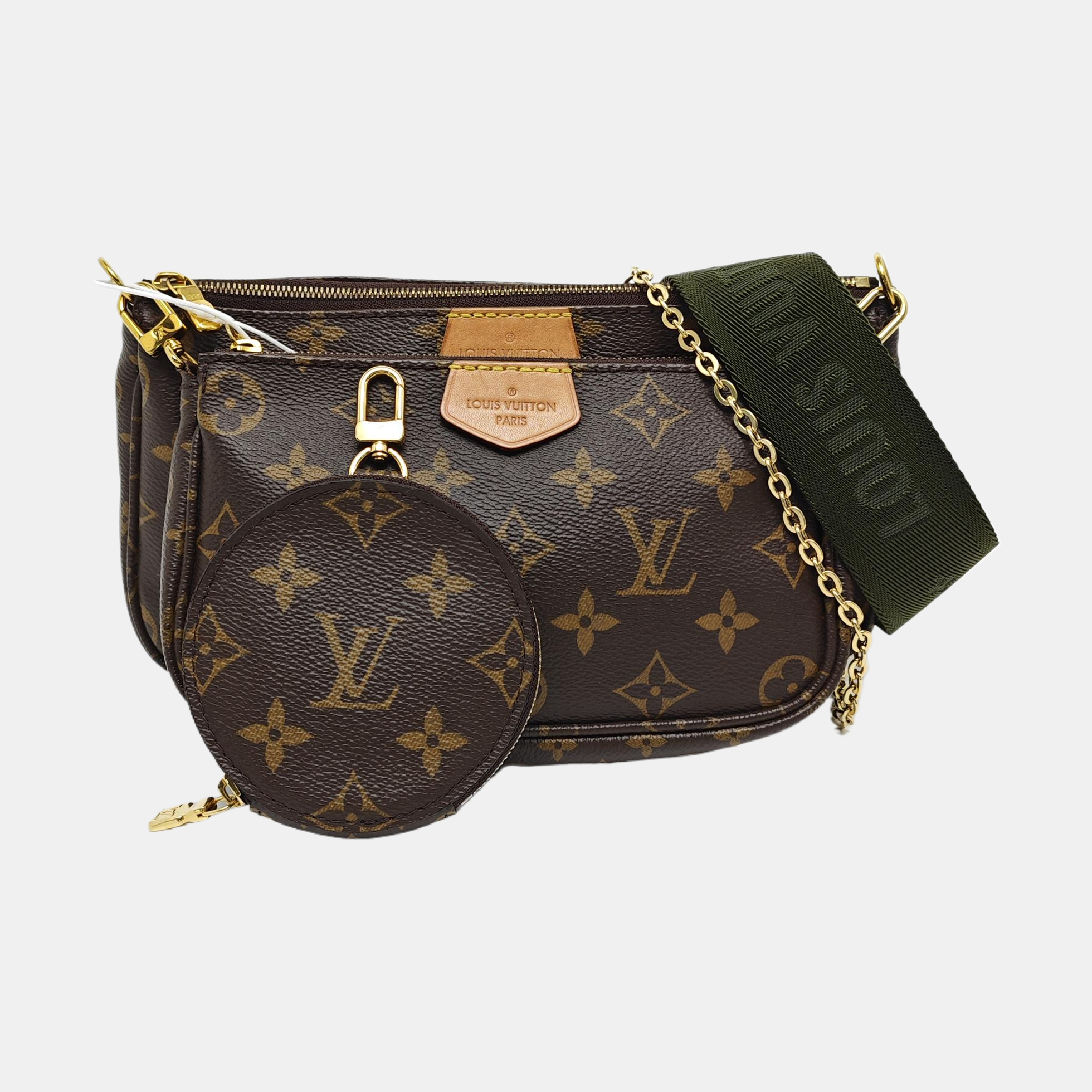 MULTI Monogram Coated Canvas Brown