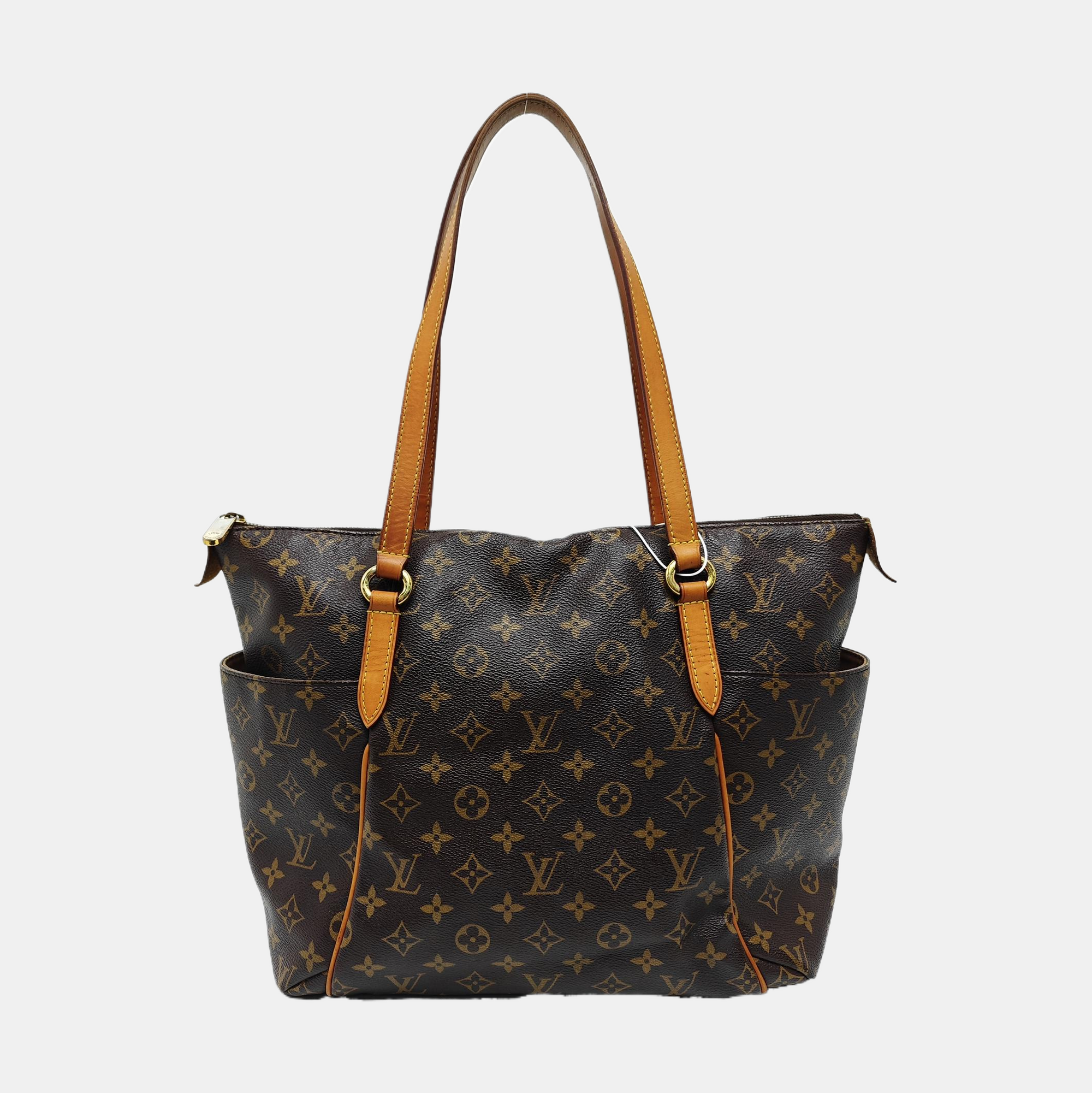 TOTALLY MM Monogram Coated Canvas Brown