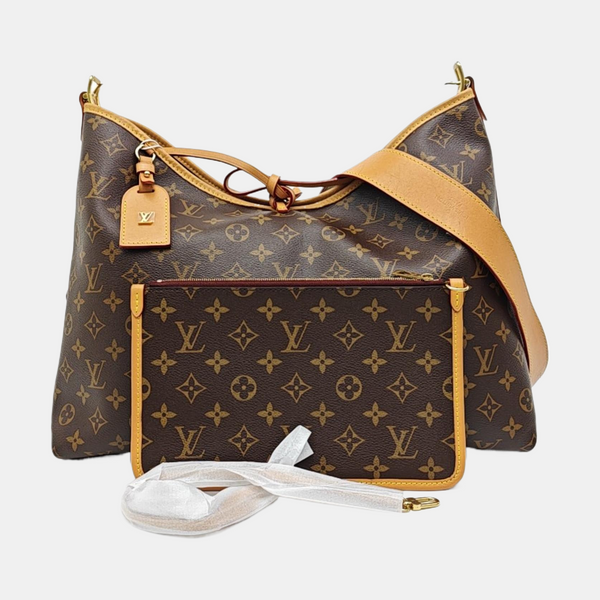 CARRYALL MM Monogram Coated Canvas Brown