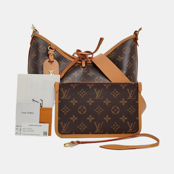 CARRYALL PM Monogram Coated Canvas Brown