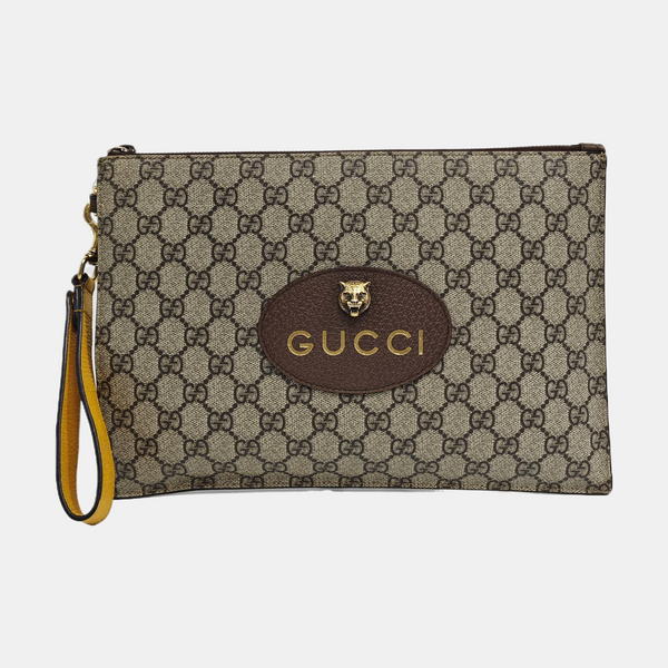 Neo Vintage Monogram Coated Canvas Beige