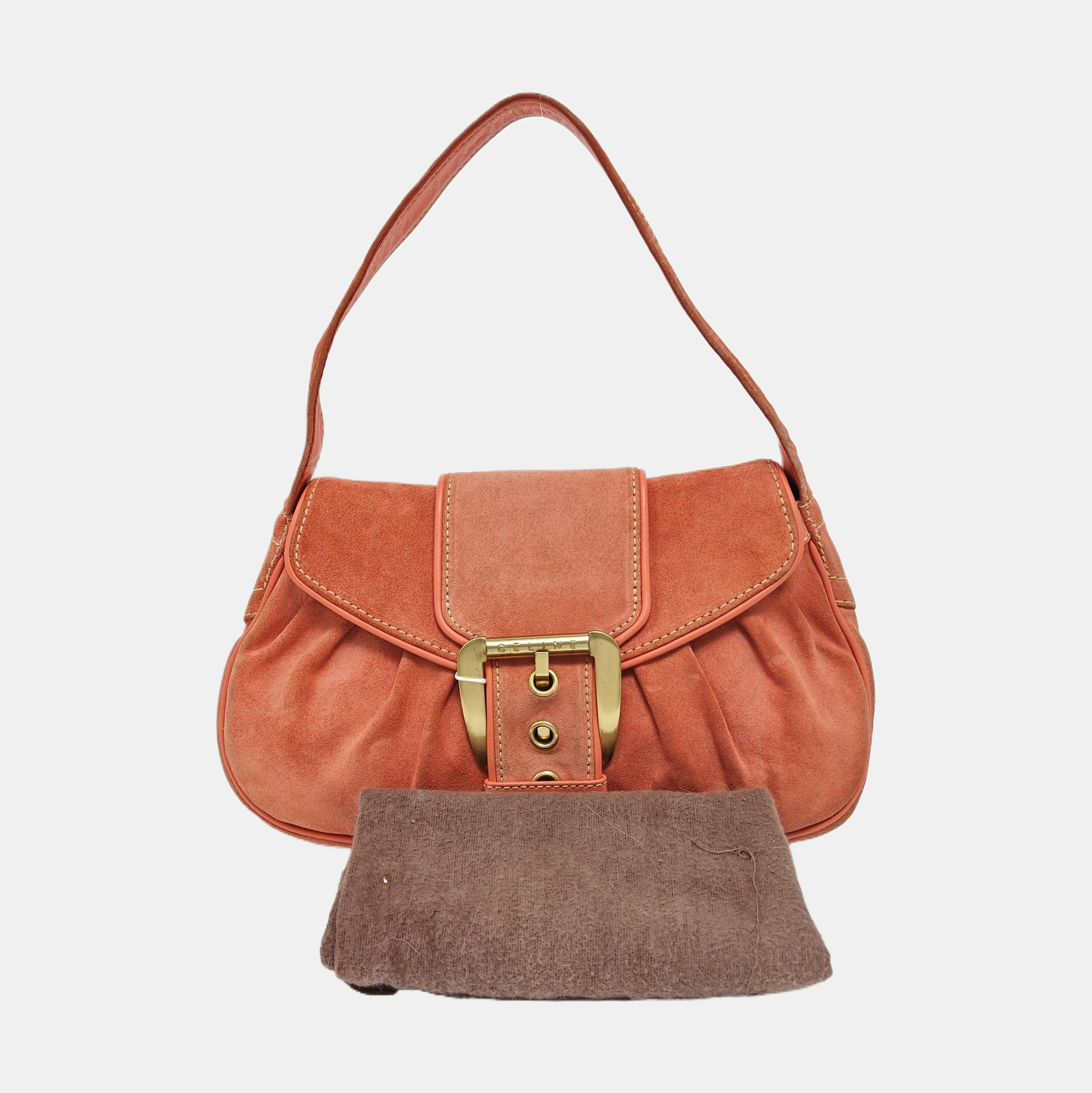 METALLIC Suede Orange