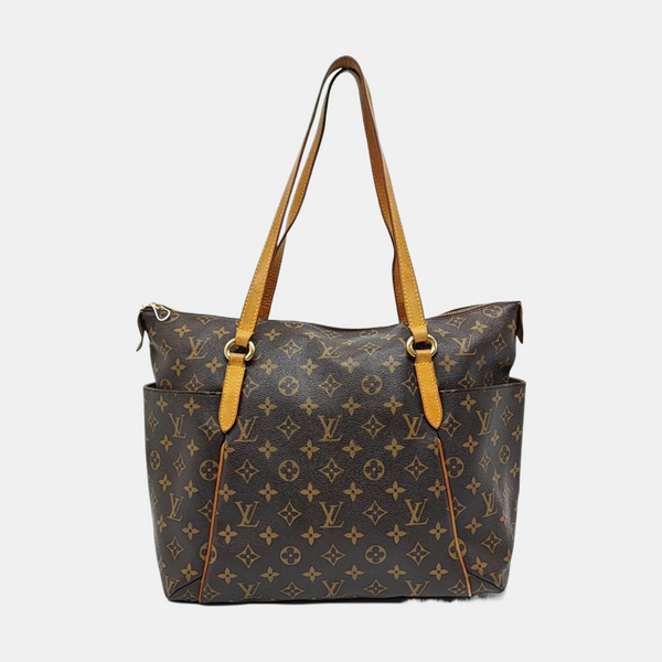 TOTALLY MM Monogram Coated Canvas Brown